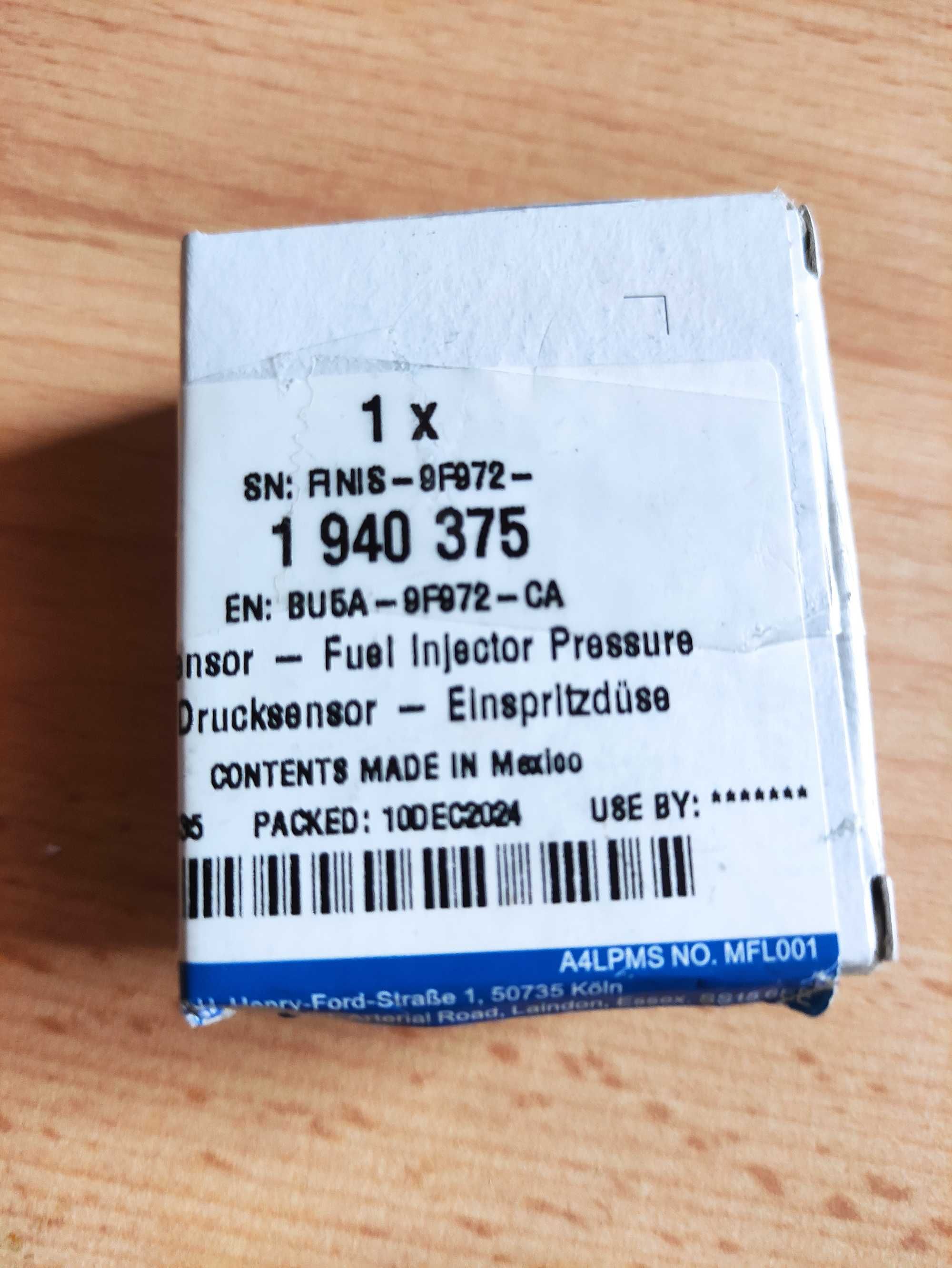 Czujnik ciśnienia paliwa FORD OE BU5A-9F972-CA