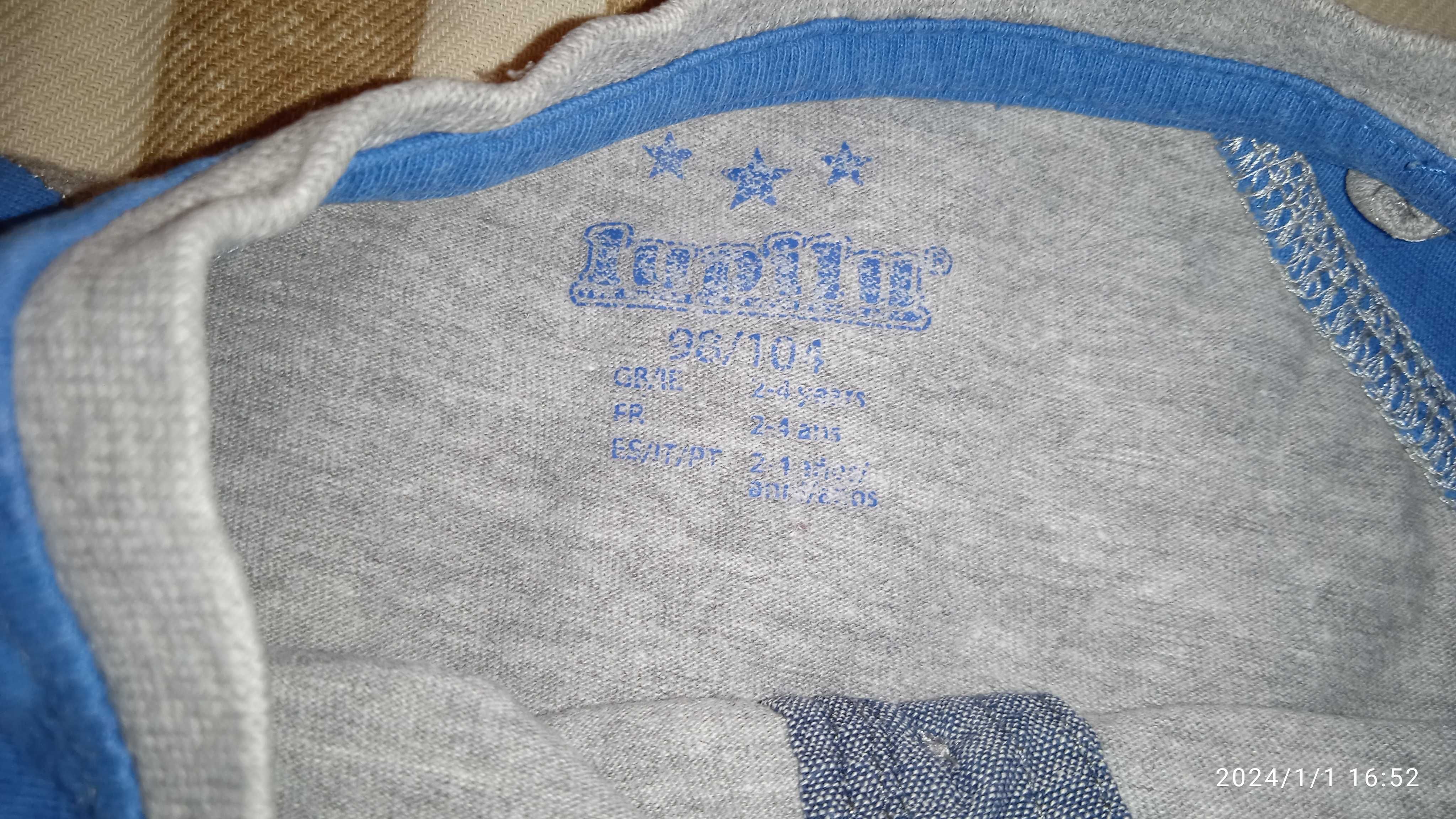 Koszulka Polo długi rękaw 98 104 Lupilu Łódź Radogoszcz