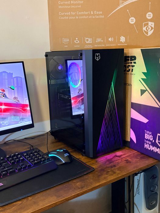 Pc/Gaming Core i5/Ram 32Gb/AMD RX580 8Gb/Monitor Msi 24" Curvo