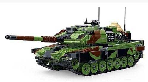 Военный конструктор Лего танк Leopard 1043 детали, фигурки