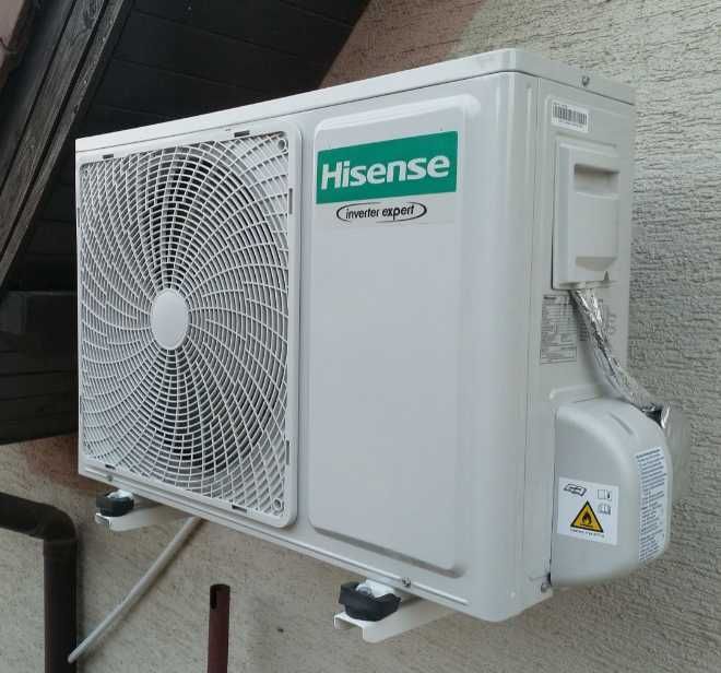 HISENSE MINI APPLE PIE + WIFI mulitspilit 4X 2,5 KW + agregat 10 kw