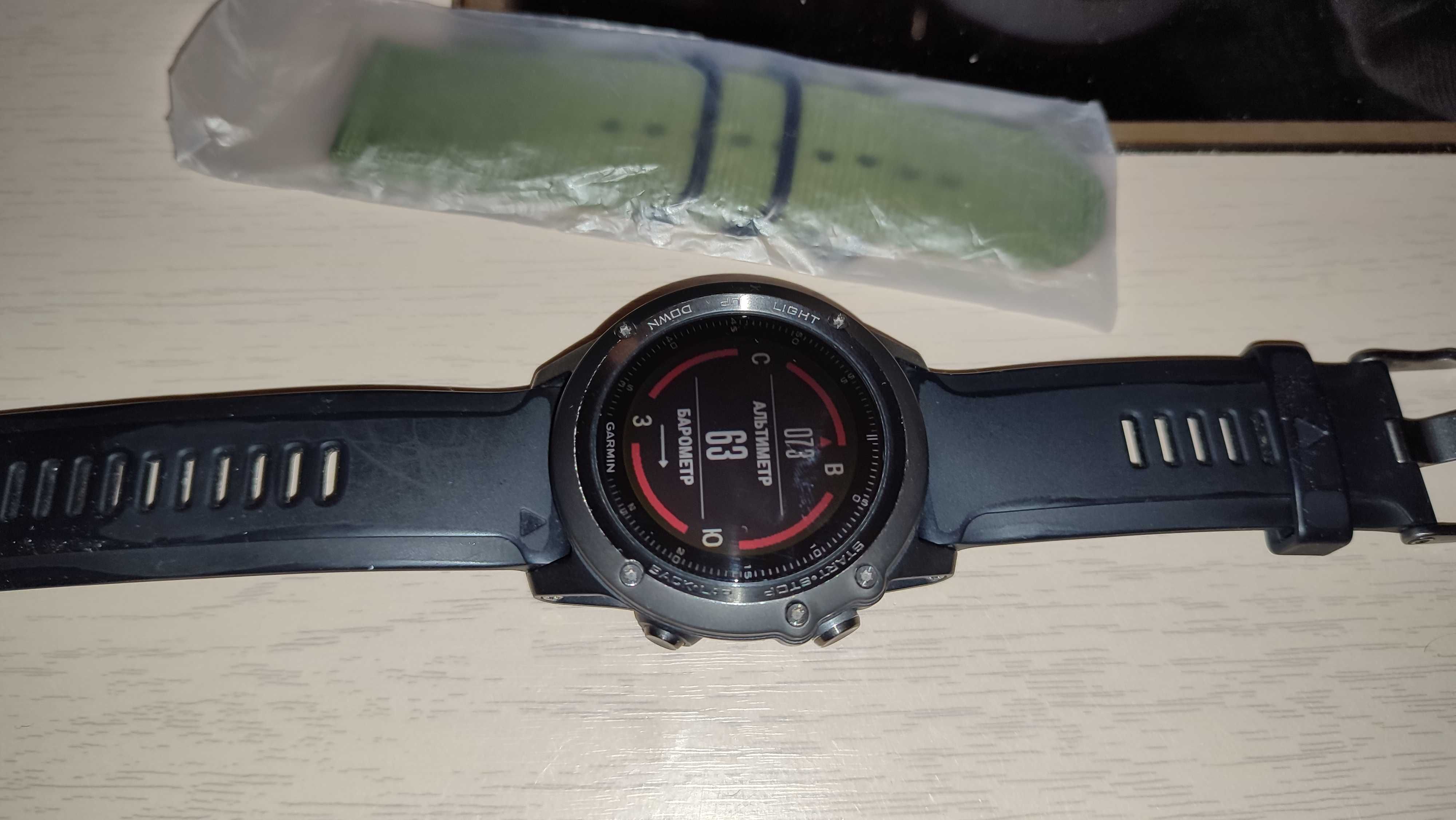 Спортивные часы Garmin Fenix 3 Sapphire HR Gray with Black