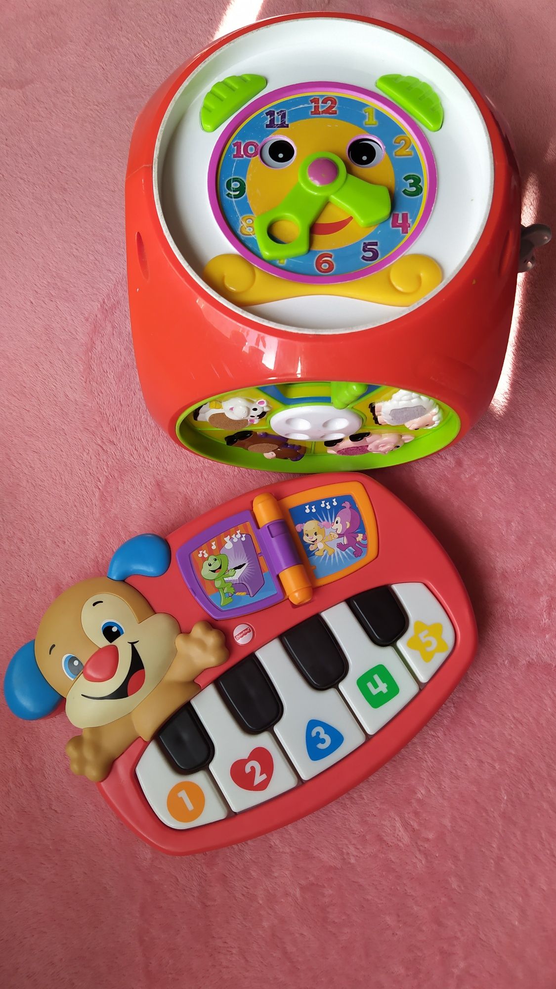 Мультикуб Kiddieland пианино Fisher Price пианино умного щенка Фишер п