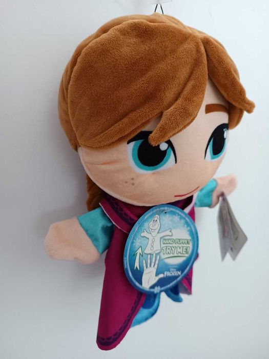 MEGA PROMO:Peluche Frozen Anna Hand Puppet 25cm