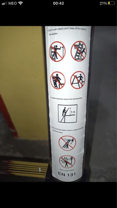 Escada telescopica 4.4 m