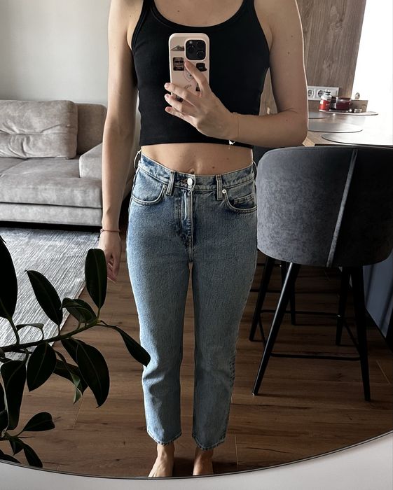 Arket джинси regular cropped 25 size