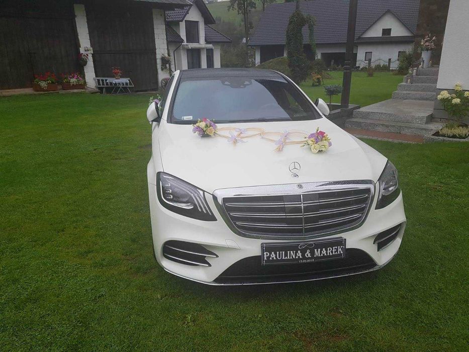 Mercedes s400 long  lift w222  1 wł ,salon Pl Masaże ,wentyle ,dociągi