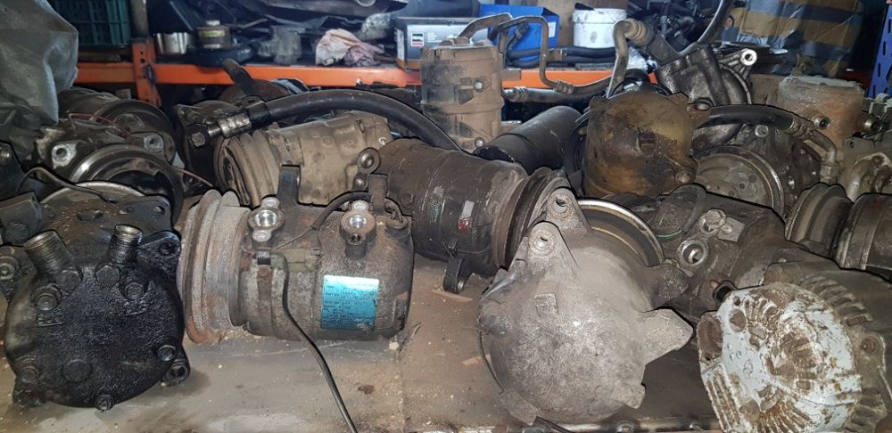 Alternadore motor arranque compressor ac