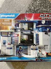 Złożony posterunek policji playmobil