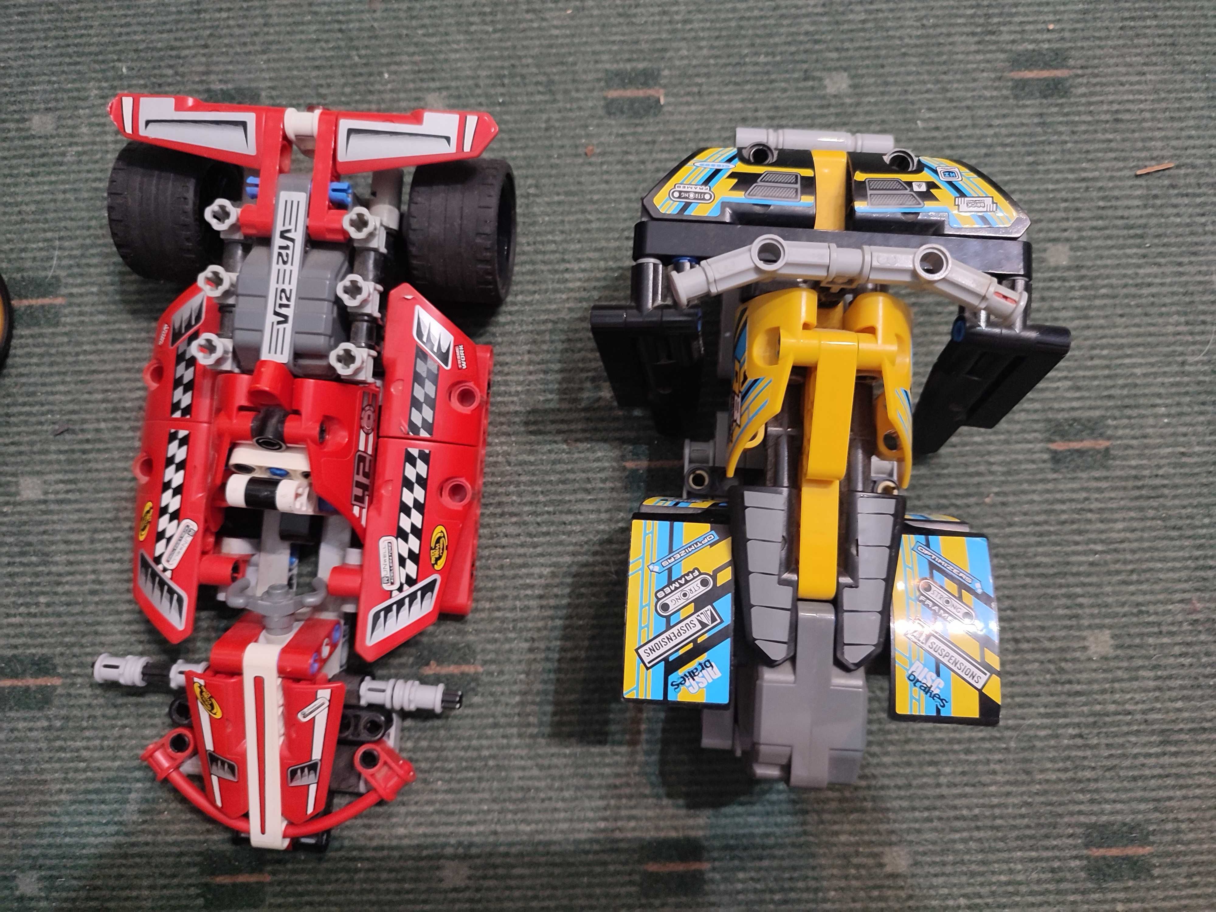 Lote com 7 Carros da Lego
