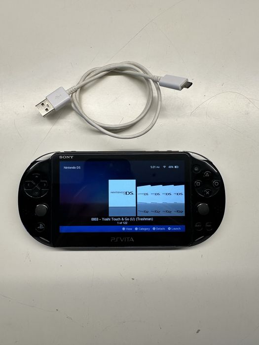 Psvita slim 2000 (Desbloqueada, 128Gb) (PSP/ N64/ NDS/ PSVITA/ PS2)