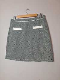 Nowa mini spódnica damska dzianinowa z bawełną Kiabi rozmiar L
