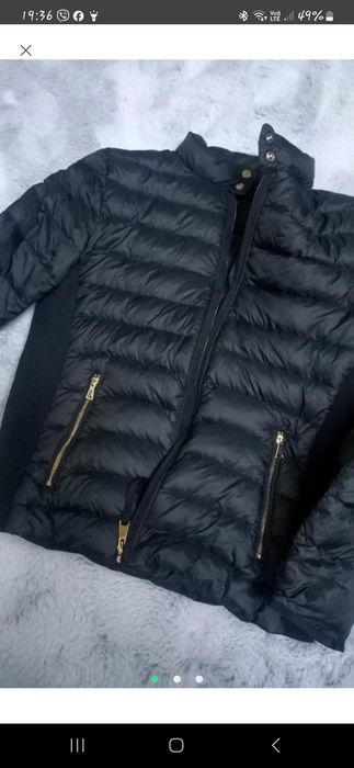 Куртка zara чорна