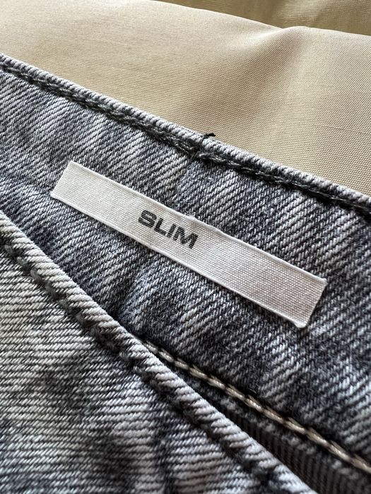 Calças de ganga cinza Pull&Bear Slim - em ótimo estado
