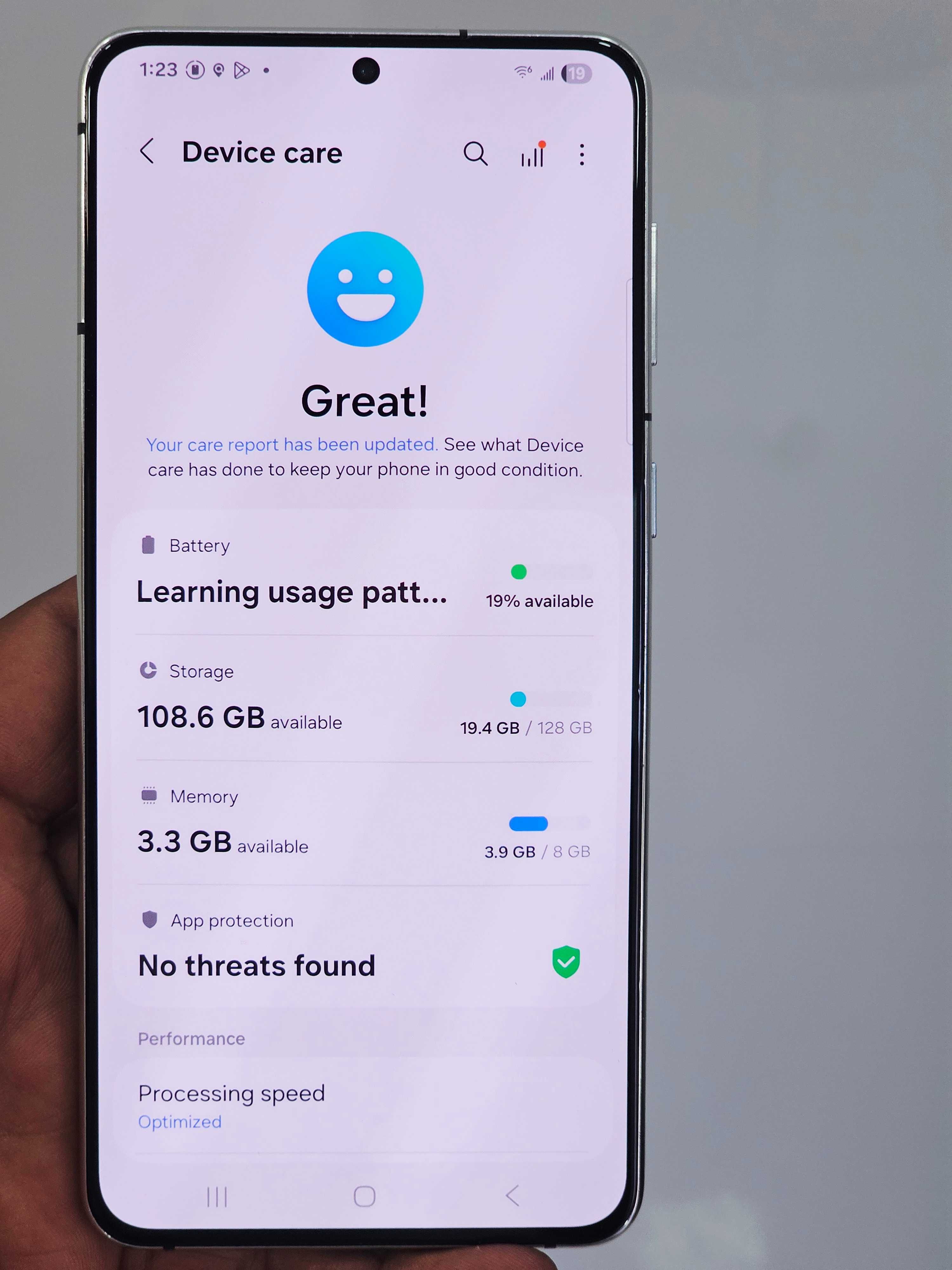 Samsung Galaxy S21 Plus 5G-8/128 GB desbloqueado- condição é novo
