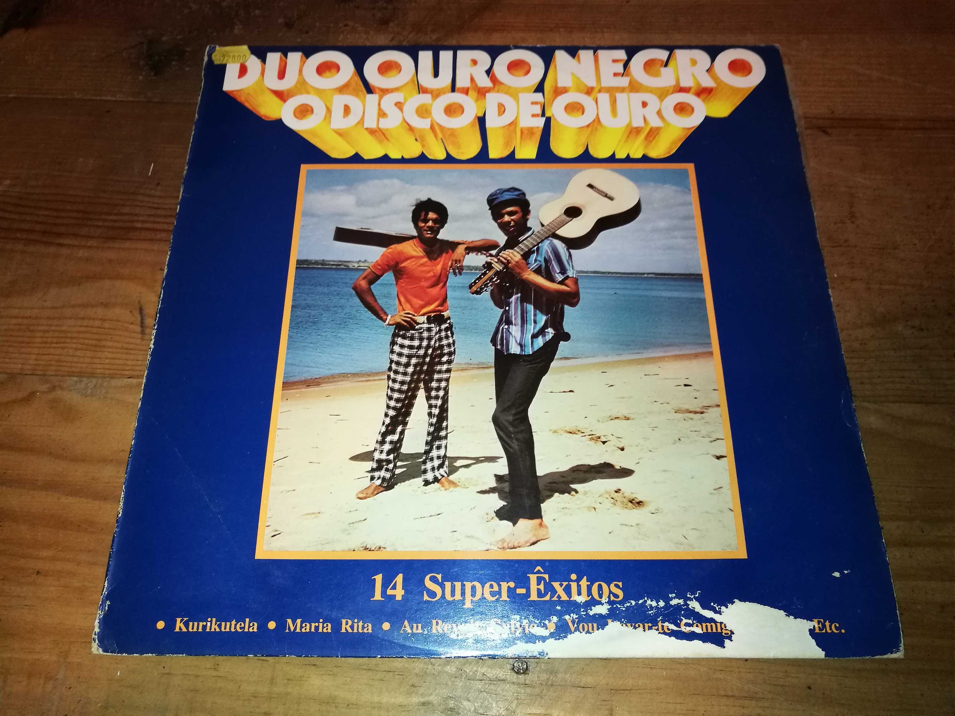 DUO OURO NEGRO (africano) - O Disco de ouro –14 Super Exitos  LP