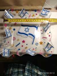 Тарелка флаг Израиля