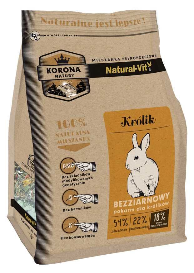 Karma dla świnki /królika Korona Natury 750 g