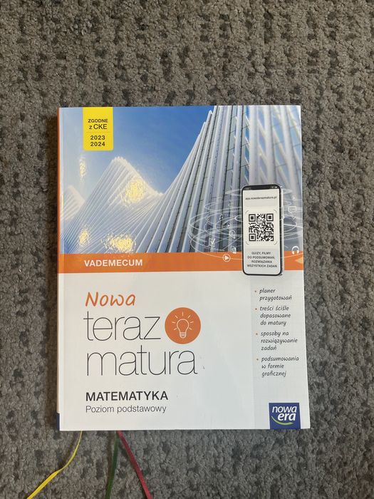 nowa teraz matura matematyka poziom podstawowy vademecum