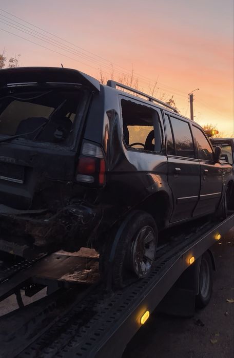 Mitsubishi Pajero Sport після ДТП