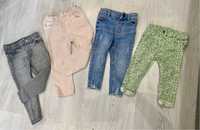 Джинси на дівчинку 74 80 86 джинси 12-18 джинси 18-24