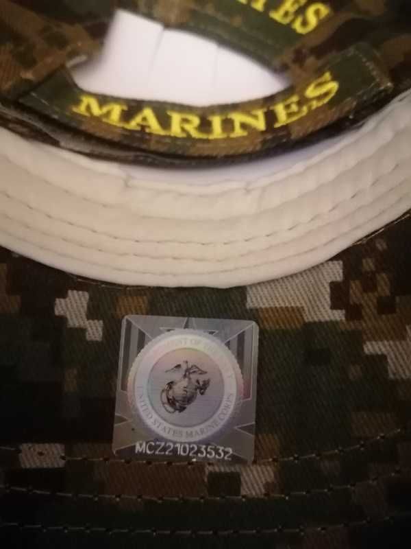 Czapka z daszkiem US Marines z autoryzowanym kodem