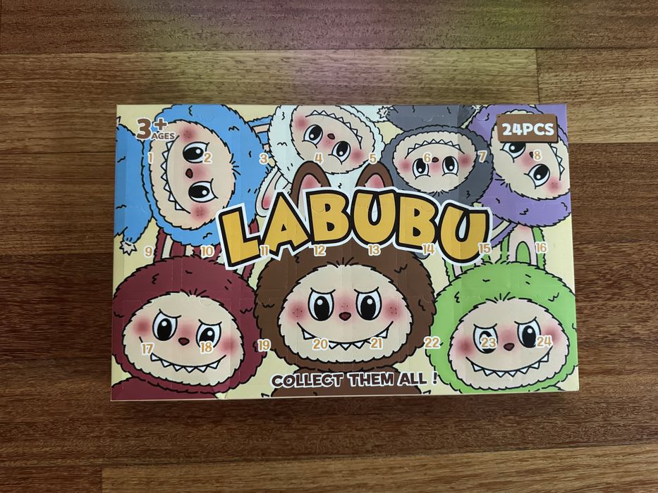 Kalendarz adwentowy labubu 24 figurki