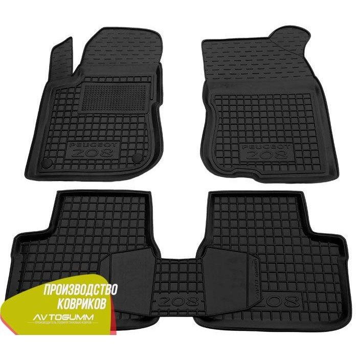 коврики в салон Peugeot 207/208/301/308/508/408/307/605/5008/108/