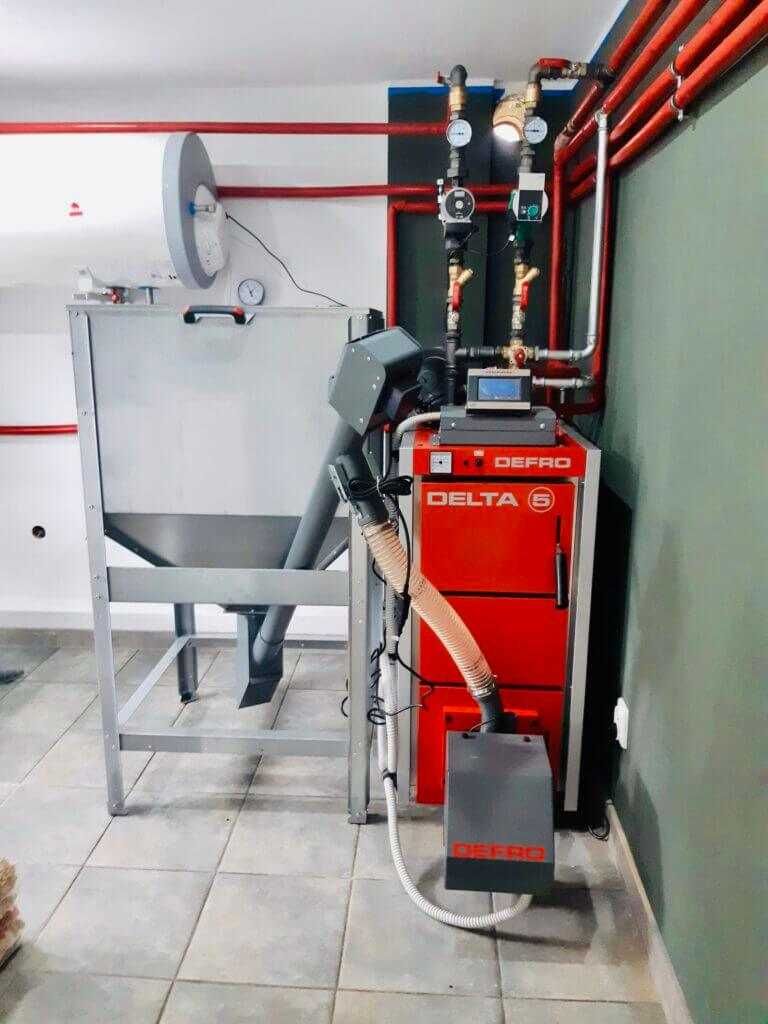 Kotły na pellet - Defro, Stalmark, Tekla - dobór-montaż-serwis
