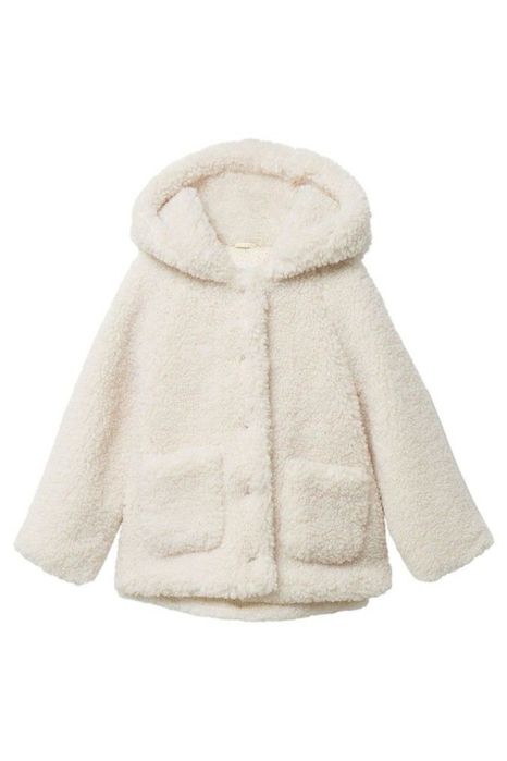 Шубка для дівчинки MANGO з еко хутра