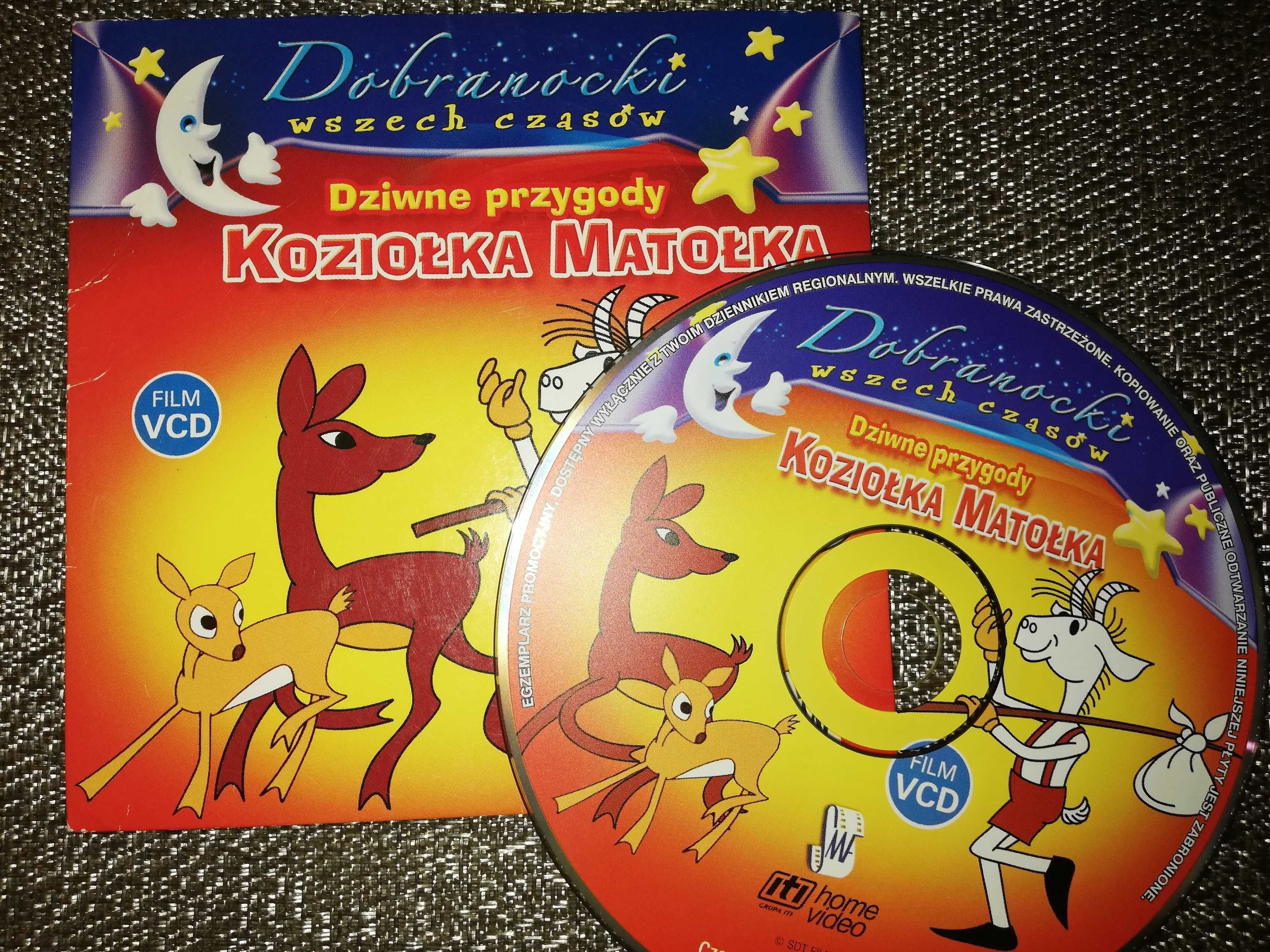 Film VCD dla dzieci: Dziwne przygody Koziołka Matołka