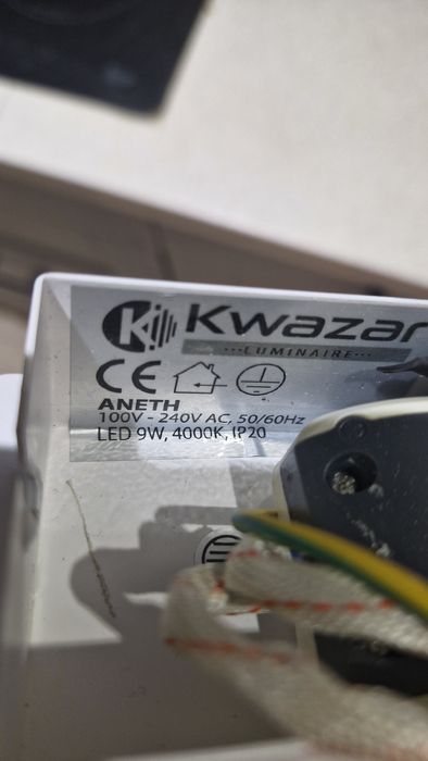 Lampa LED Kwazar ANETH 40 cm – 9W 4000K, nowoczesny kinkiet
