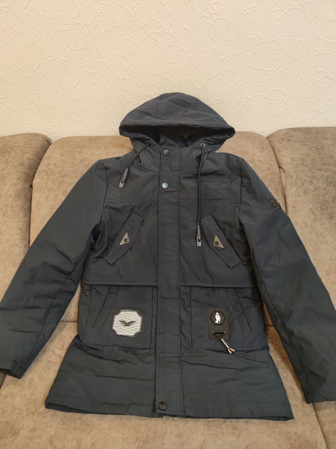 Куртка- пальто демисезонная на рост 152 см