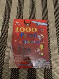 książka 1000 Pytań i Odpowiedzi (czerwona)