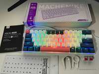 Нова Machenike K500-B61 Mini. Механічна ігрова клавіатура. Red Switch
