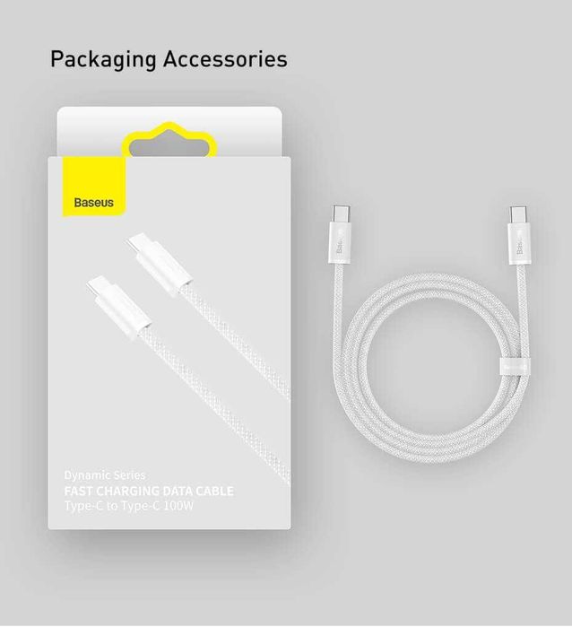 Baseus USB  C  100w  100cm - 200cm