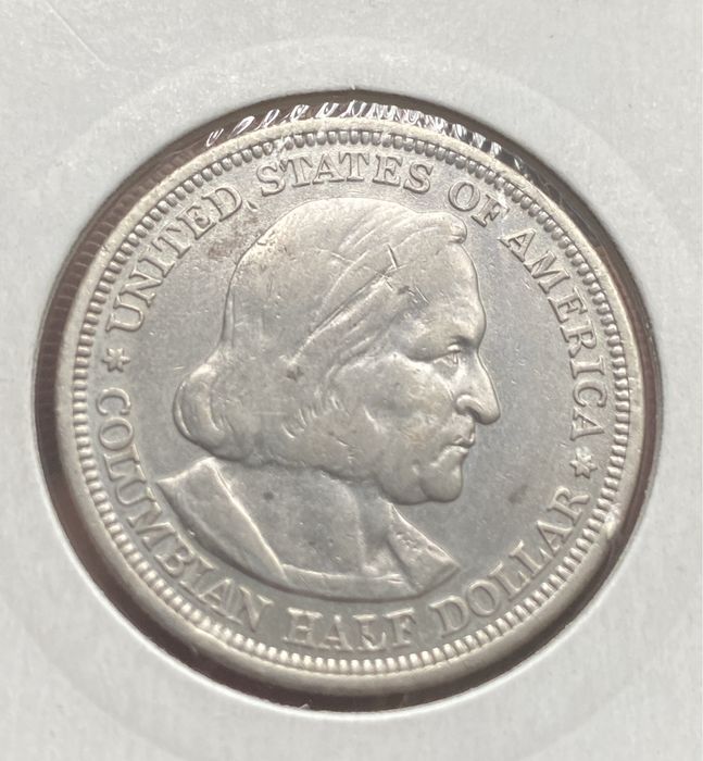 Moneta Half Dollar Columb 1893r. Srebro