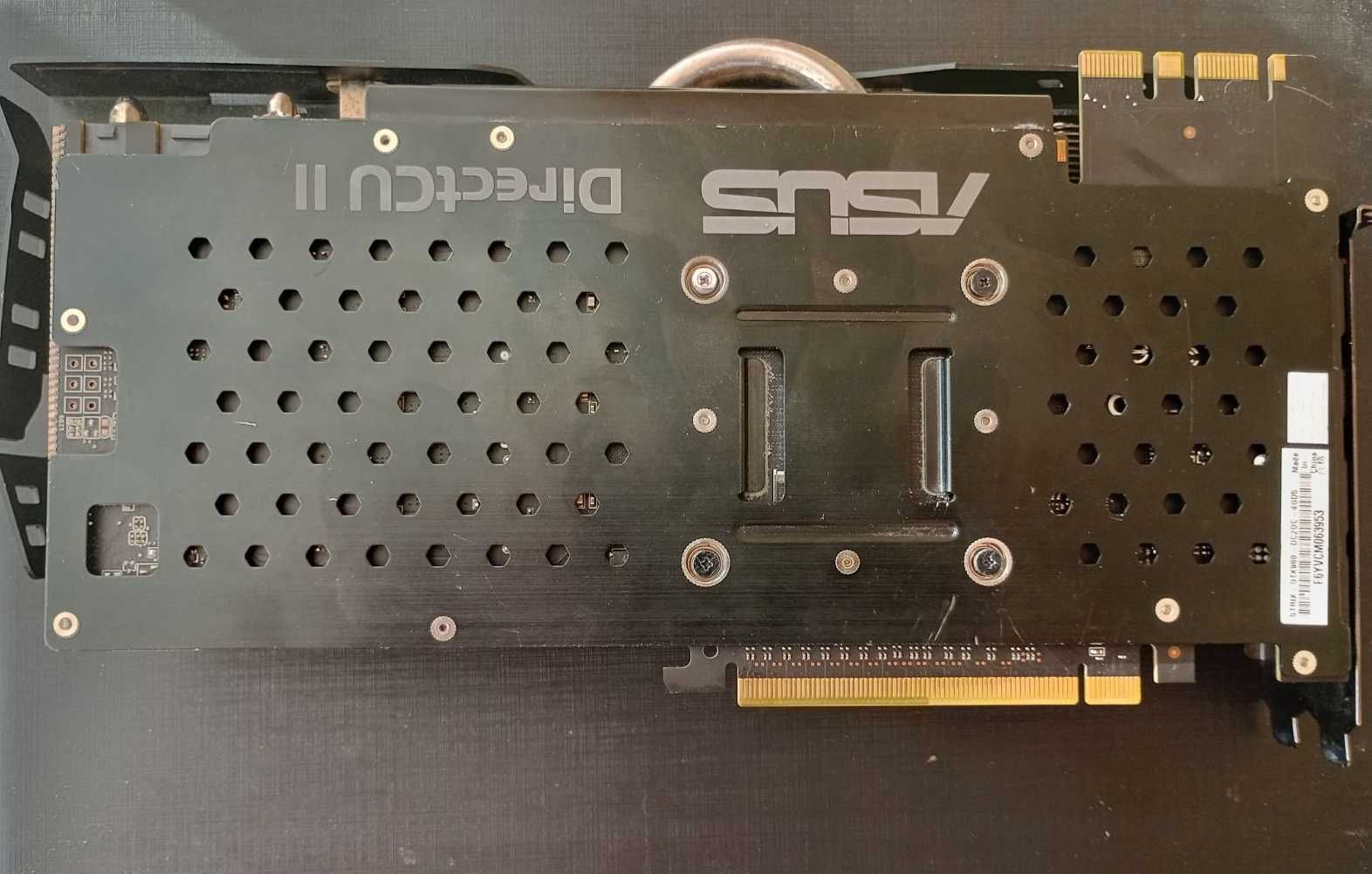 Видеокарта Asus GTX 980 Артефакты под Запчасти или Восстановление