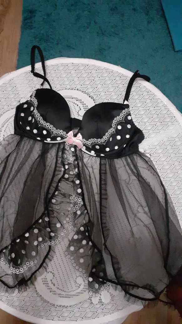 "Victoria's Secret", koszulka nocna sexi, z USA, rozm S, biust 34B