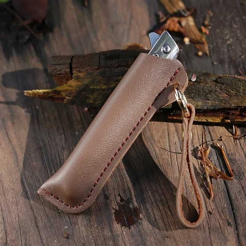 Nóż składany scyzoryk drewno myśliwski M390 etui flipper NS99b