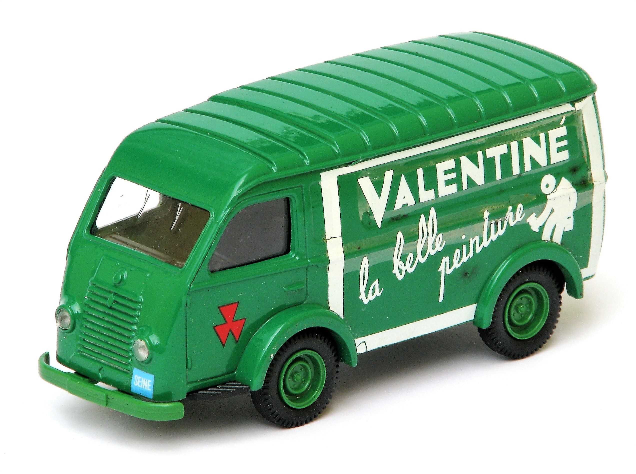 Renault 1000 Kg Valentine 1/43 c/ Caixa Macadam fabricado em Portugal