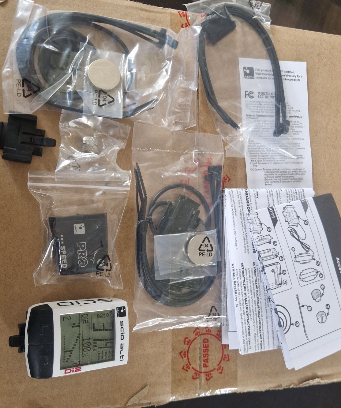 Nowy licznik Pro Scio Alti Ant+ bezprzewodowy, Di2 Shimano komputer