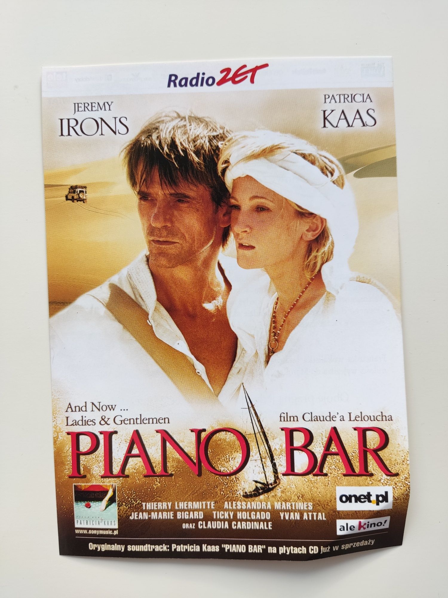 Piano Bar Jeremy Irons Patricia Kaas plus bonus