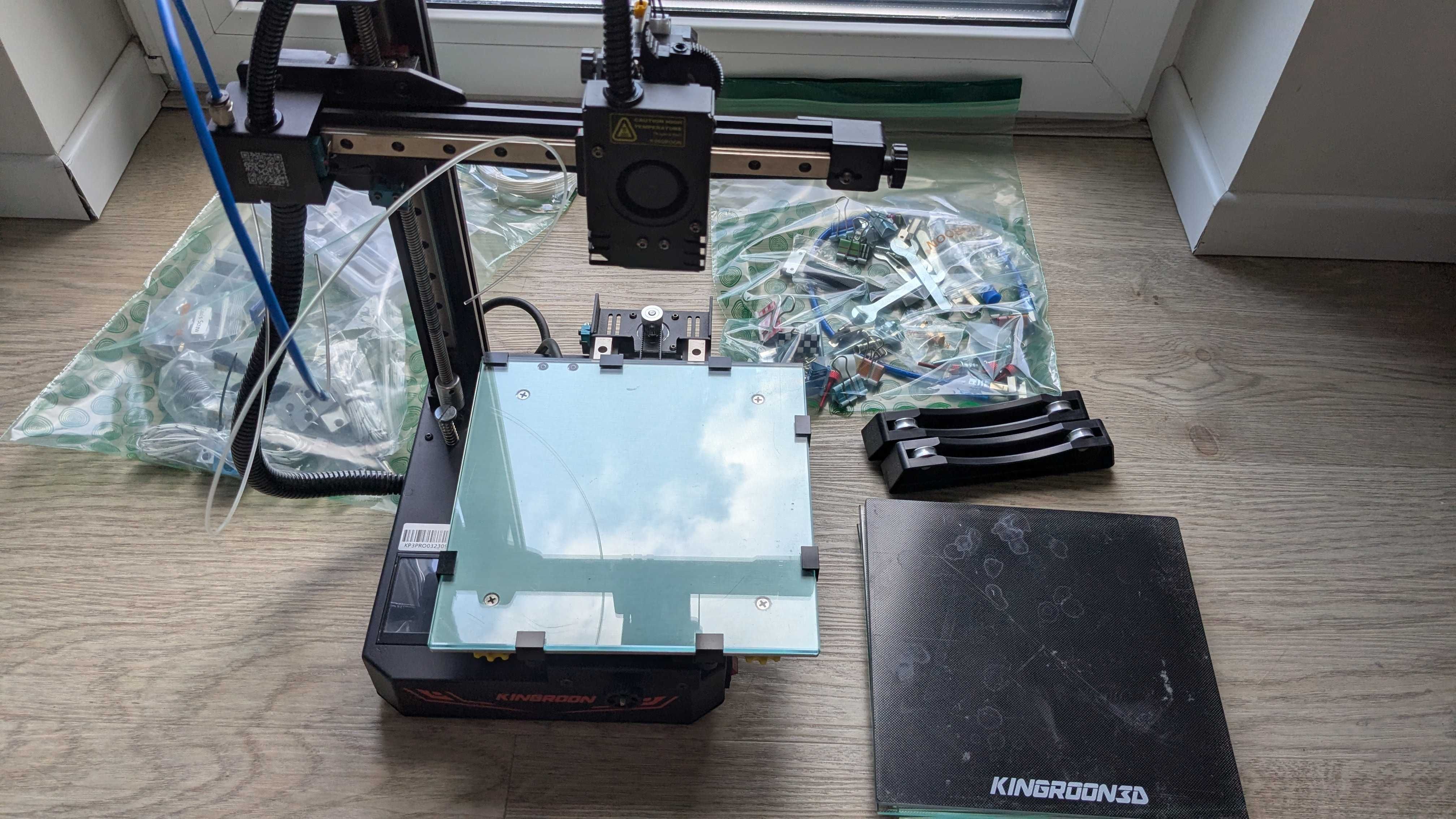 Drukarka 3D Kingroon Kp3S Pro S1 do naprawy + części zamienne