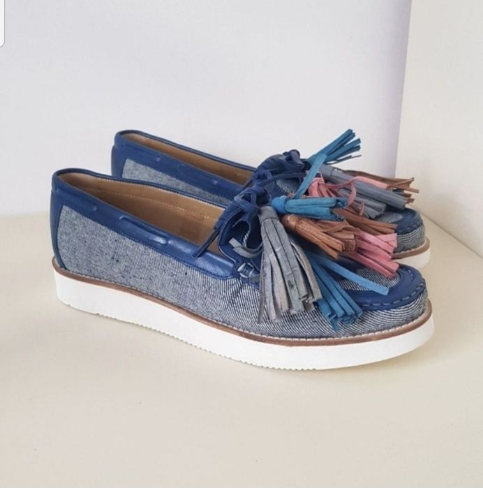 Лоферы броги melvin hamilton оригинал кожа оксфорды туфли новые