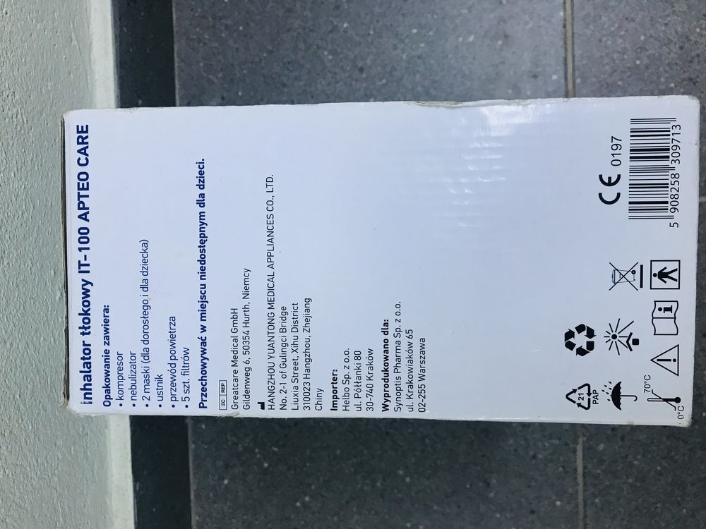 Inhalator tłokowy IT -100