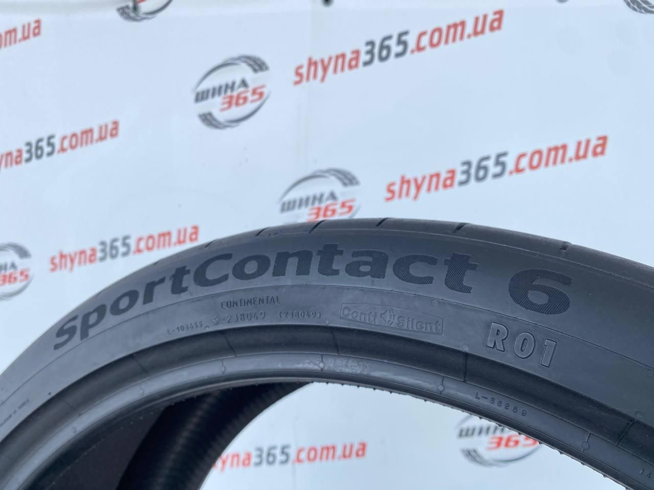 шини бу літо 285/35 r23 continental sportcontact 6 contisilent 4mm