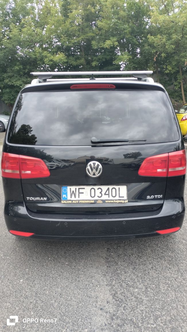SprzedamVW Touran 2015 2.0 TDI140kmDSG Highline uszkodzony/ jeżdżący
