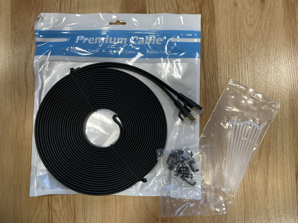 Kabel Ethernet płaski 8 M