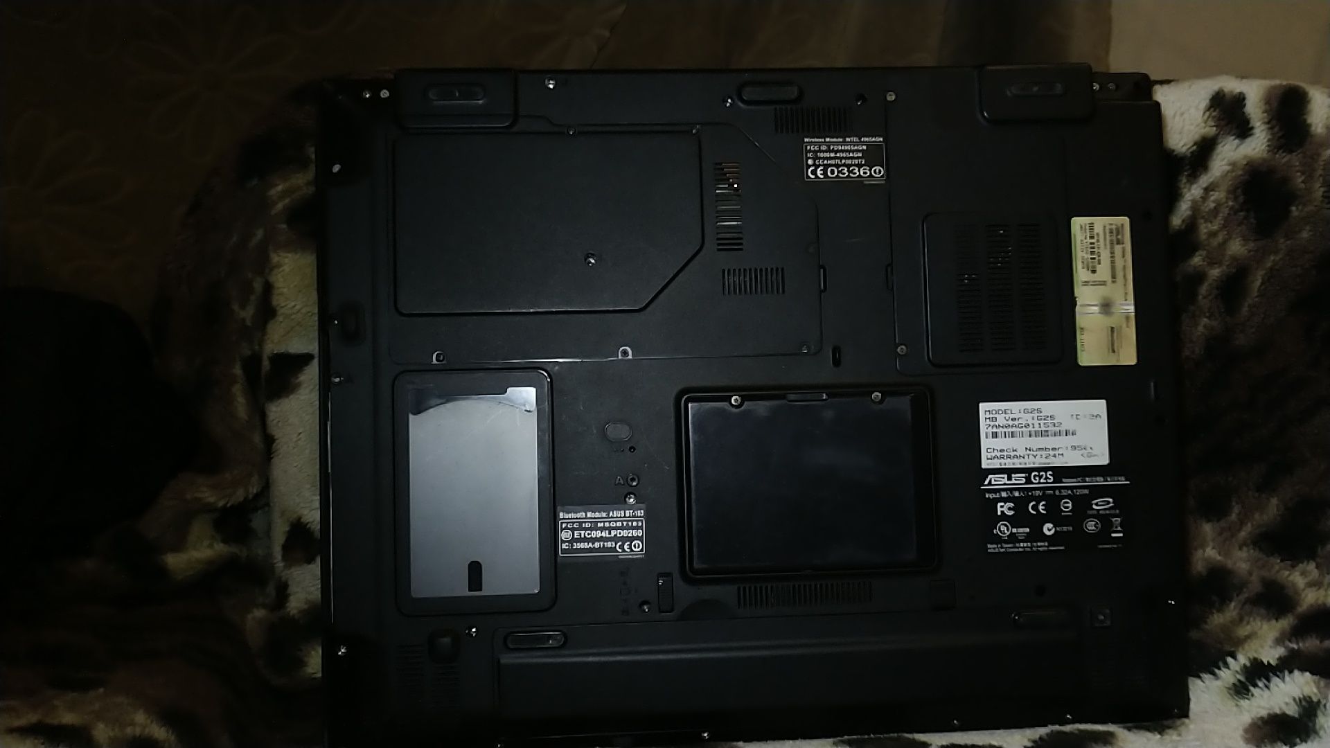 Ноутбук ASUS G2S ROG Gaming series.